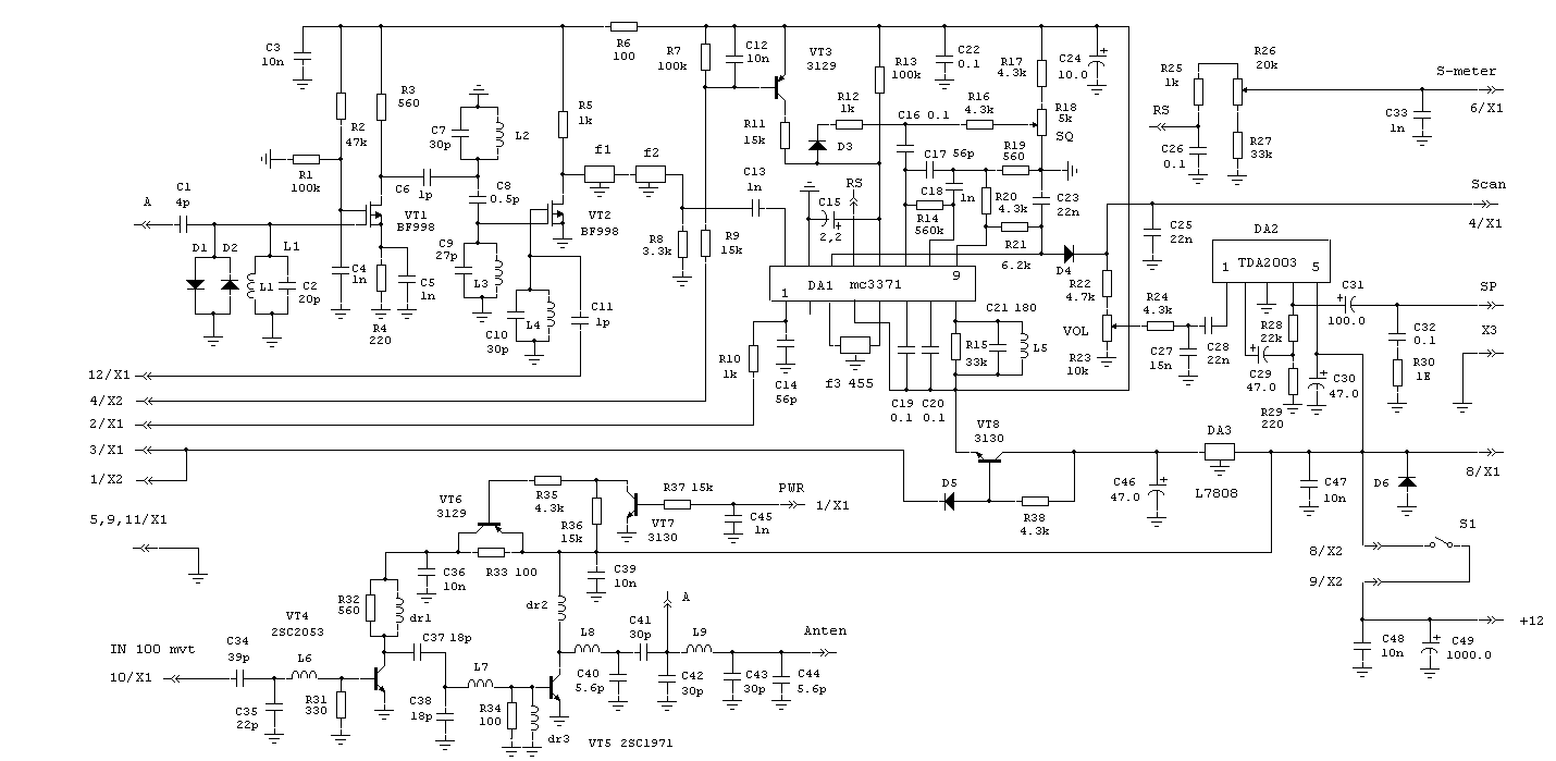 Модуль invensys 475540 схема