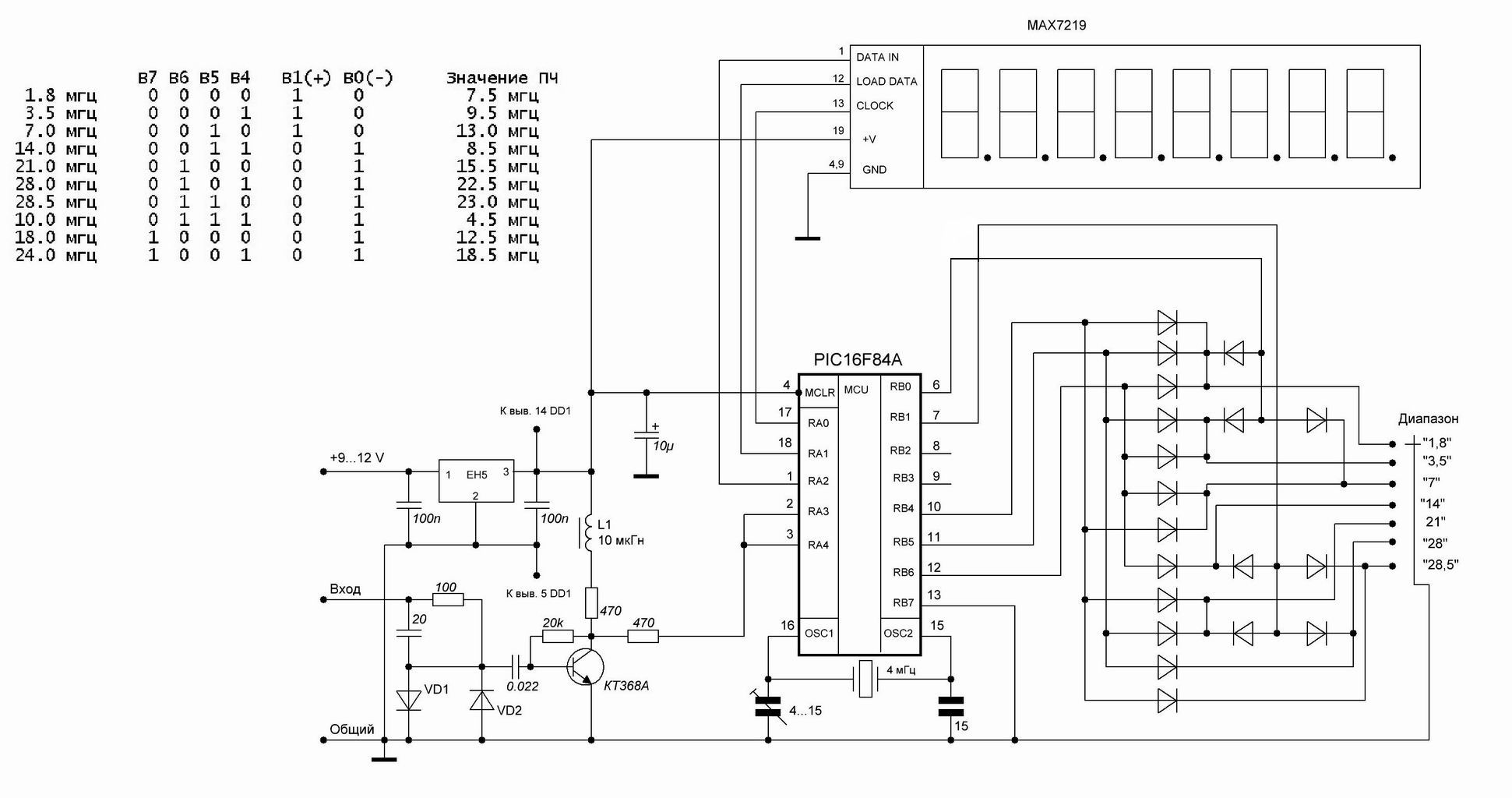 Plj 6led схема